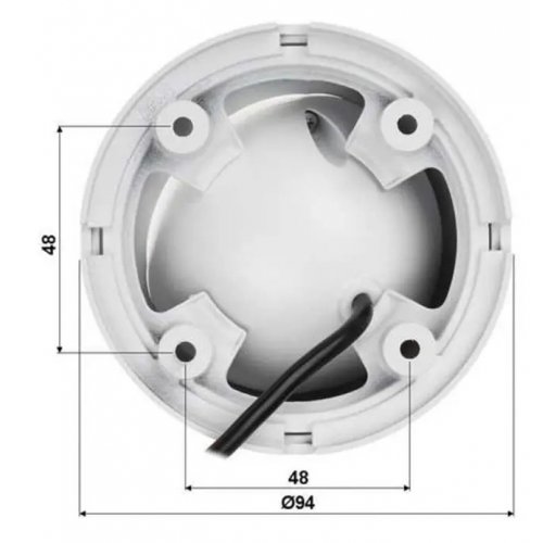 HDCVI камера Dahua DH-HAC-T2A11P 1MP 2.8mm (99-00001241) купити в Україні: Київ, Львів, Хмельницький, Тернопіль, Івано-Франківськ | Низька ціна, відгуки, характеристики від TELEMART фото