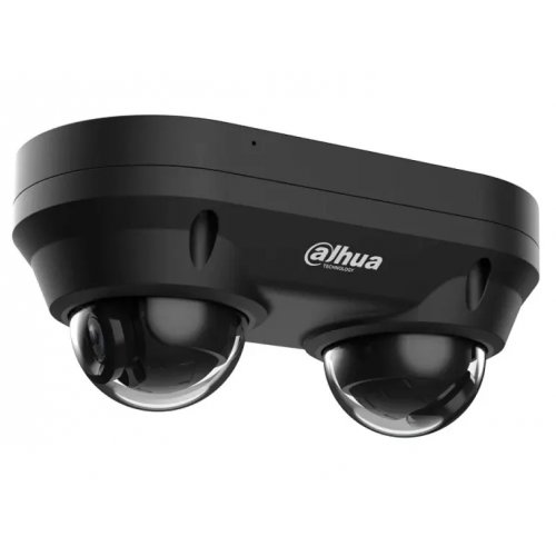 IP-камера Dahua DH-IPC-HDBW2449F-AS-E2-IL 4+4MP 2.8mm (99-10026400) Black купити в Україні: Київ, Львів, Хмельницький, Тернопіль, Івано-Франківськ | Низька ціна, відгуки, характеристики від TELEMART фото