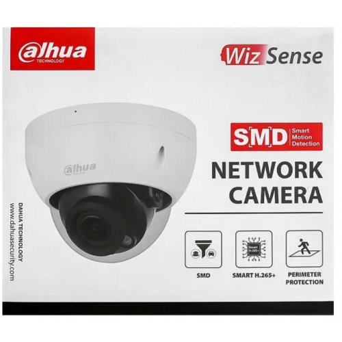 IP-камера Dahua DH-IPC-HDBW2841R-ZAS 8MP 2.7-13.5mm (99-00014831) купити в Україні: Київ, Львів, Хмельницький, Тернопіль, Івано-Франківськ | Низька ціна, відгуки, характеристики від TELEMART фото