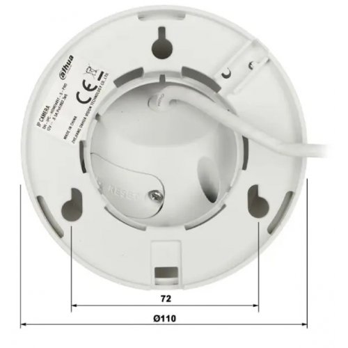 IP-камера Dahua DH-IPC-HDW2449T-S-PRO 4MP 2.8mm (99-00022546) купити в Україні: Київ, Львів, Хмельницький, Тернопіль, Івано-Франківськ | Низька ціна, відгуки, характеристики від TELEMART фото