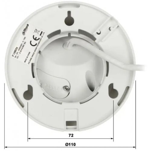 IP-камера Dahua DH-IPC-HDW2449T-S-PRO 4MP 3.6mm (99-00024957) купити в Україні: Київ, Львів, Хмельницький, Тернопіль, Івано-Франківськ | Низька ціна, відгуки, характеристики від TELEMART фото