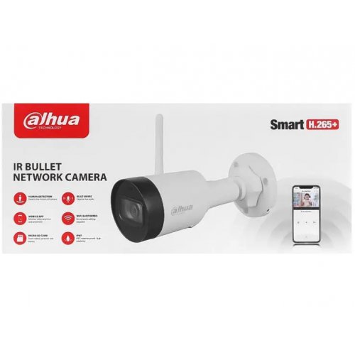 IP-камера Dahua DH-IPC-HFW1430DS1-SAW 4MP 2.8mm (99-00017633) купити в Україні: Київ, Львів, Хмельницький, Тернопіль, Івано-Франківськ | Низька ціна, відгуки, характеристики від TELEMART фото