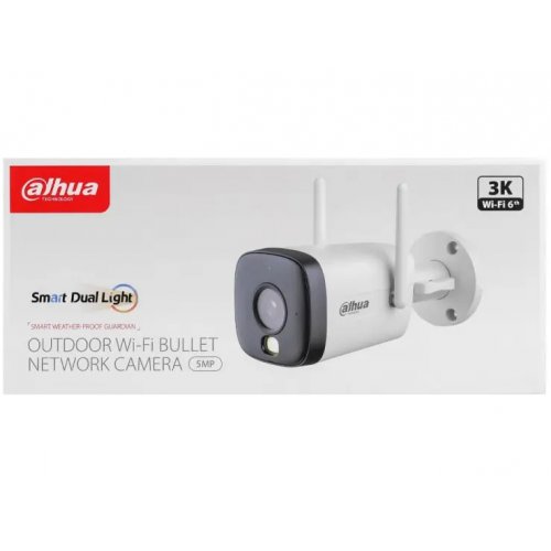 IP-камера Dahua DH-IPC-HFW1539DTK1-SAW-IL 5MP 2.8mm (99-10026334) купить в Украине: Киев, Днепр, Харьков, Одесса  | Низкая цена, отзывы, характеристики от TELEMART фото
