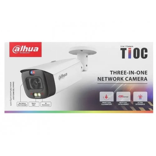 IP-камера Dahua DH-IPC-HFW3449T1-AS-PV 4MP 2.8mm (99-00019901) купить в Украине: Киев, Днепр, Харьков, Одесса  | Низкая цена, отзывы, характеристики от TELEMART фото