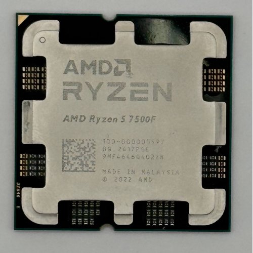 Процесор AMD Ryzen 5 7500F 3.7(5.0)GHz 32MB sAM5 Tray (100-000000597) (Відновлено продавцем, 875467) купити в Україні: Київ, Львів, Хмельницький, Тернопіль, Івано-Франківськ | Перевірка сумісності, низька ціна, відгуки, характеристики від TELEMART фото