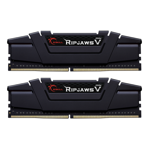 Уцінка озп G.Skill DDR4 16GB (2x8GB) 3200Mhz Ripjaws V (F4-3200C16D-16GVKB) (Розкрита упаковка, 875472) купити в Україні: Київ, Львів, Хмельницький, Тернопіль, Івано-Франківськ | Перевірка сумісності, низька ціна, відгуки, характеристики від TELEMART фото