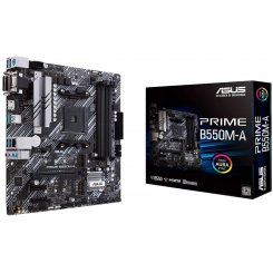 Уцінка материнська плата Asus PRIME B550M-A (sAM4, AMD B550) (Сліди використання, 875476)