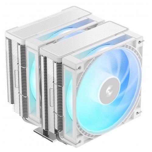 Кулер Deepcool AG620 G2 ARGB (R-AG620-WHAMMG2-G) White купить в Украине: Киев, Днепр, Харьков, Одесса  | Проверка совместимости, низкая цена, отзывы, характеристики от TELEMART фото