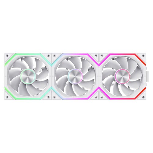 Набор кулеров для корпуса GAMEMAX FN12A N2 WL Reverse (FN12A-N2 WL-RW) White купить в Украине: Киев, Днепр, Харьков, Одесса  | Проверка совместимости, низкая цена, отзывы, характеристики от TELEMART фото
