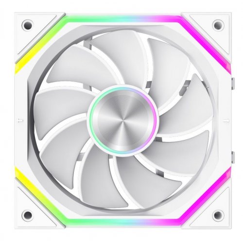 Набор кулеров для корпуса GAMEMAX FN12A N2 WL Reverse (FN12A-N2 WL-RW) White купить в Украине: Киев, Днепр, Харьков, Одесса  | Проверка совместимости, низкая цена, отзывы, характеристики от TELEMART фото