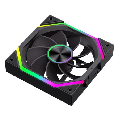Набор кулеров для корпуса GAMEMAX FN12A N2 WL Reverse (FN12A N2 WL-R) Black купить в Украине: Киев, Днепр, Харьков, Одесса  | Проверка совместимости, низкая цена, отзывы, характеристики от TELEMART фото