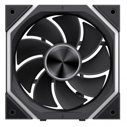 Набор кулеров для корпуса GAMEMAX FN12A N2 WL Reverse (FN12A N2 WL-R) Black купить в Украине: Киев, Днепр, Харьков, Одесса  | Проверка совместимости, низкая цена, отзывы, характеристики от TELEMART фото