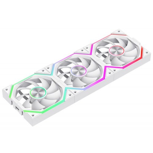 Набор кулеров для корпуса GAMEMAX FN12A N2 WL (FN12A-N2 WL-W) White купить в Украине: Киев, Днепр, Харьков, Одесса  | Проверка совместимости, низкая цена, отзывы, характеристики от TELEMART фото