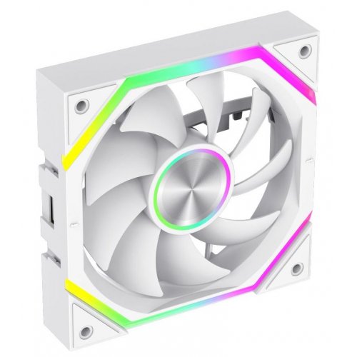 Набор кулеров для корпуса GAMEMAX FN12A N2 WL (FN12A-N2 WL-W) White купить в Украине: Киев, Днепр, Харьков, Одесса  | Проверка совместимости, низкая цена, отзывы, характеристики от TELEMART фото