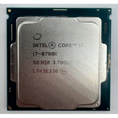 Процессор Intel Core i7-8700K 3.7(4.7)GHz 12MB s1151 Tray (CM8068403358220) (Восстановлено продавцом, 875486) купить в Украине: Киев, Днепр, Харьков, Одесса  | Проверка совместимости, низкая цена, отзывы, характеристики от TELEMART фото