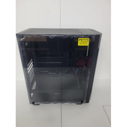 Уцінка корпус GAMEMAX Fortress Tempered Glass без БЖ Black (Сліди використання, 875487) купити в Україні: Київ, Львів, Хмельницький, Тернопіль, Івано-Франківськ | Перевірка сумісності, низька ціна, відгуки, характеристики від TELEMART фото