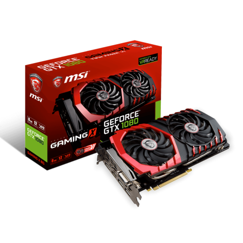 Видеокарта MSI GeForce GTX 1080 Gaming X 8192MB (GTX 1080 GAMING X 8G) (Восстановлено продавцом, 875514) купить в Украине: Киев, Днепр, Харьков, Одесса  | Проверка совместимости, низкая цена, отзывы, характеристики от TELEMART фото