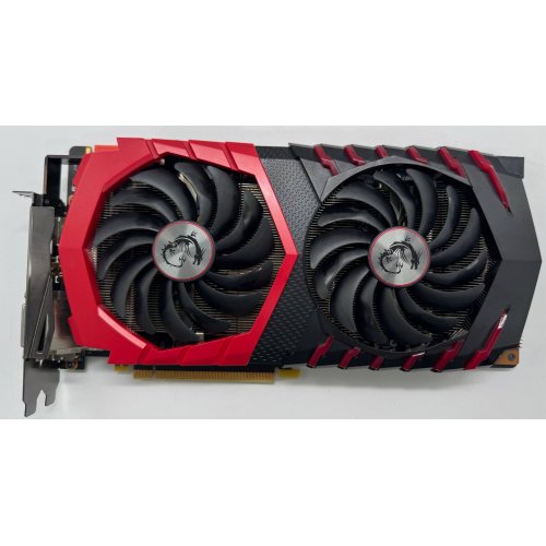 Видеокарта MSI GeForce GTX 1080 Gaming X 8192MB (GTX 1080 GAMING X 8G) (Восстановлено продавцом, 875514) купить в Украине: Киев, Днепр, Харьков, Одесса  | Проверка совместимости, низкая цена, отзывы, характеристики от TELEMART фото