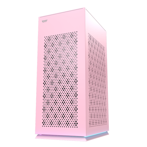 Корпус DarkFlash DLH21 без БЖ Pink (Стан нового, 875518) купити в Україні: Київ, Львів, Хмельницький, Тернопіль, Івано-Франківськ | Перевірка сумісності, низька ціна, відгуки, характеристики від TELEMART фото