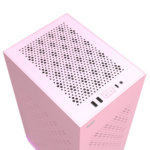 Корпус DarkFlash DLH21 без БЖ Pink (Стан нового, 875518) купити в Україні: Київ, Львів, Хмельницький, Тернопіль, Івано-Франківськ | Перевірка сумісності, низька ціна, відгуки, характеристики від TELEMART фото