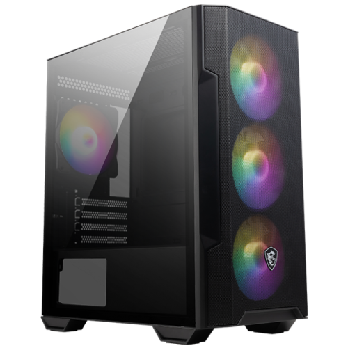 Корпус MSI MAG FORGE M100R без БП Black (Восстановлено продавцом, 875530) купить в Украине: Киев, Днепр, Харьков, Одесса  | Проверка совместимости, низкая цена, отзывы, характеристики от TELEMART фото