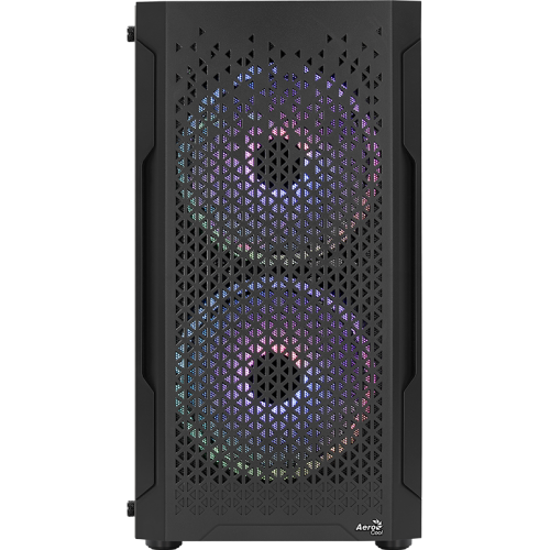 Корпус Aerocool Trinity Mini FRGB Tempered Glass без БП (ACCS-PV32033.11) Black (Восстановлено продавцом, 875531) купить в Украине: Киев, Днепр, Харьков, Одесса  | Проверка совместимости, низкая цена, отзывы, характеристики от TELEMART фото