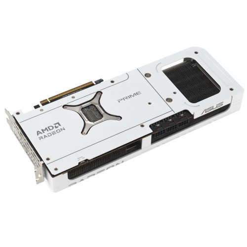 Видеокарта Asus PRIME Radeon RX 9070 XT White OC 16384MB (PRIME-RX9070XT-O16G-WHITE FR) Factory Recertified купить в Украине: Киев, Днепр, Харьков, Одесса  | Проверка совместимости, низкая цена, отзывы, характеристики от TELEMART фото