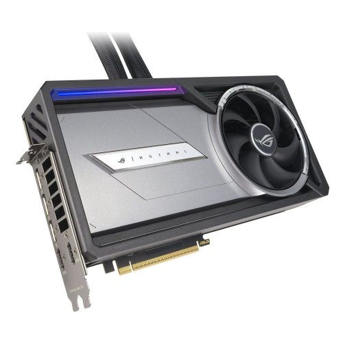 Видеокарта Asus ROG Astral LC GeForce RTX 5090 OC 32768MB (ROG-ASTRAL-LC-RTX5090-O32G-GAMING FR) Factory Recertified купить в Украине: Киев, Днепр, Харьков, Одесса  | Проверка совместимости, низкая цена, отзывы, характеристики от TELEMART фото