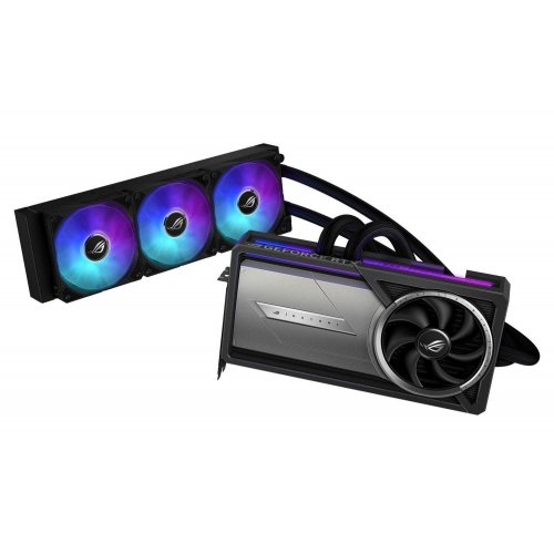 Видеокарта Asus ROG Astral LC GeForce RTX 5090 32768MB (ROG-ASTRAL-LC-RTX5090-32G-GAMING FR) Factory Recertified купить в Украине: Киев, Днепр, Харьков, Одесса  | Проверка совместимости, низкая цена, отзывы, характеристики от TELEMART фото