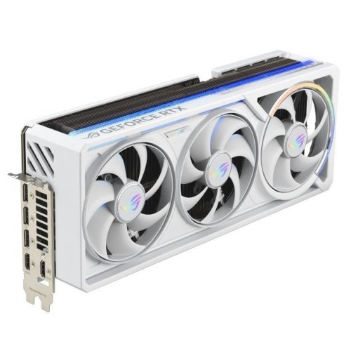 Видеокарта Asus ROG Astral GeForce RTX 5090 White OC 32768MB (ROG-ASTRAL-RTX5090-O32G-WHITE FR) Factory Recertified купить в Украине: Киев, Днепр, Харьков, Одесса  | Проверка совместимости, низкая цена, отзывы, характеристики от TELEMART фото