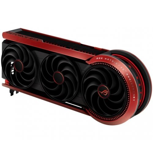 Видеокарта Asus ROG Matrix Platinum RTX 5090 30th Anniversary Edition 32768MB (ROG-MATRIX-RTX5090-P32G-30TH FR) Factory Recertified купить в Украине: Киев, Днепр, Харьков, Одесса  | Проверка совместимости, низкая цена, отзывы, характеристики от TELEMART фото