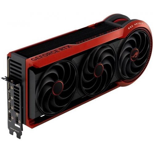 Видеокарта Asus ROG Matrix Platinum RTX 5090 30th Anniversary Edition 32768MB (ROG-MATRIX-RTX5090-P32G-30TH FR) Factory Recertified купить в Украине: Киев, Днепр, Харьков, Одесса  | Проверка совместимости, низкая цена, отзывы, характеристики от TELEMART фото