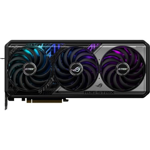 Видеокарта Asus ROG Strix GeForce RTX 5070 Ti OC 16384MB (ROG-STRIX-RTX5070TI-O16G-GAMING FR) Factory Recertified купить в Украине: Киев, Днепр, Харьков, Одесса  | Проверка совместимости, низкая цена, отзывы, характеристики от TELEMART фото