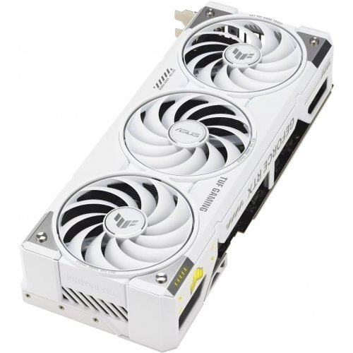 Видеокарта Asus TUF Gaming GeForce RTX 5070 Ti BTF White OC 16384MB (TUF-RTX5070TI-O16G-BTF-WHITE FR) Factory Recertified купить в Украине: Киев, Днепр, Харьков, Одесса  | Проверка совместимости, низкая цена, отзывы, характеристики от TELEMART фото