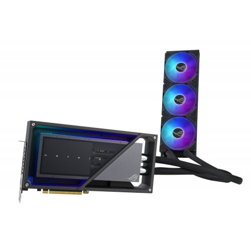 Відеокарта Asus ROG Matrix GeForce RTX 4090 Platinum 24576MB (ROG-MATRIX-RTX4090-P24G-GAMING FR) Factory Recertified купити в Україні: Київ, Львів, Хмельницький, Тернопіль, Івано-Франківськ | Перевірка сумісності, низька ціна, відгуки, характеристики від TELEMART фото