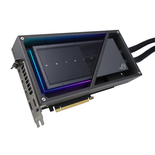 Відеокарта Asus ROG Matrix GeForce RTX 4090 Platinum 24576MB (ROG-MATRIX-RTX4090-P24G-GAMING FR) Factory Recertified купити в Україні: Київ, Львів, Хмельницький, Тернопіль, Івано-Франківськ | Перевірка сумісності, низька ціна, відгуки, характеристики від TELEMART фото