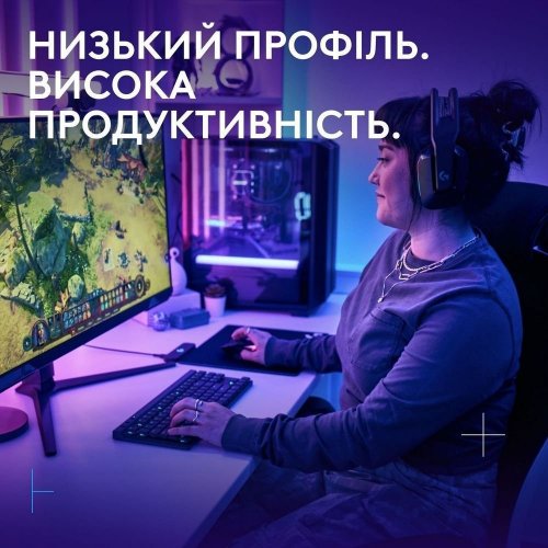 Уценка клавиатура Logitech G515 TKL Mechanical Tactile Wireless (920-012538) Black (Вскрытая упаковка, 875558) купить в Украине: Киев, Днепр, Харьков, Одесса  | Низкая цена, отзывы, характеристики от TELEMART фото