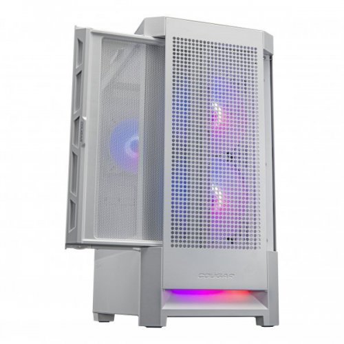 Корпус Cougar Duoface RGB Tempered Glass без БП White (Состояние нового, 875559) купить в Украине: Киев, Днепр, Харьков, Одесса  | Проверка совместимости, низкая цена, отзывы, характеристики от TELEMART фото