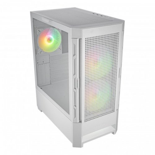 Корпус Cougar Duoface RGB Tempered Glass без БП White (Состояние нового, 875559) купить в Украине: Киев, Днепр, Харьков, Одесса  | Проверка совместимости, низкая цена, отзывы, характеристики от TELEMART фото