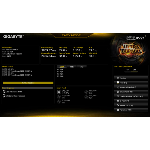 Уцінка материнська плата Gigabyte B550M DS3H R2 (sAM4, AMD B550) (Розкрита упаковка, 875568) купити в Україні: Київ, Львів, Хмельницький, Тернопіль, Івано-Франківськ | Перевірка сумісності, низька ціна, відгуки, характеристики від TELEMART фото