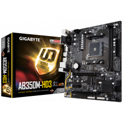 Материнская плата Gigabyte GA-AB350M-HD3 (sAM4, AMD B350)