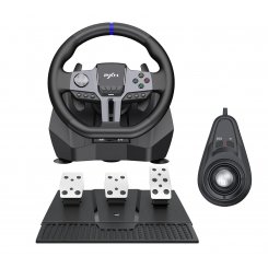 Уценка руль с педалями PXN V9 Gen 2 (6948052903273) Black (Повреждена упаковка, 875606)