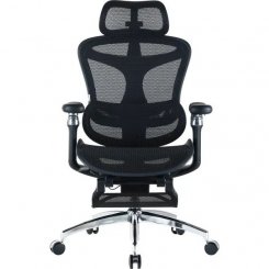 Крісло офісне Sihoo DORO C300 Pro Mesh with Footrest (DORO-C300-PRO-M101-JT) Black