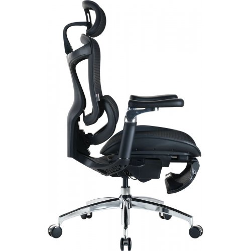 Крісло офісне Sihoo DORO C300 Pro Mesh with Footrest (DORO-C300-PRO-M101-JT) Black купити в Україні: Київ, Львів, Хмельницький, Тернопіль, Івано-Франківськ | Низька ціна, відгуки, характеристики від TELEMART фото