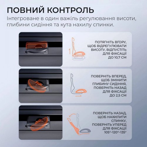 Крісло офісне Sihoo DORO C300 Pro Mesh with Footrest (DORO-C300-PRO-M101-JT) Black купити в Україні: Київ, Львів, Хмельницький, Тернопіль, Івано-Франківськ | Низька ціна, відгуки, характеристики від TELEMART фото