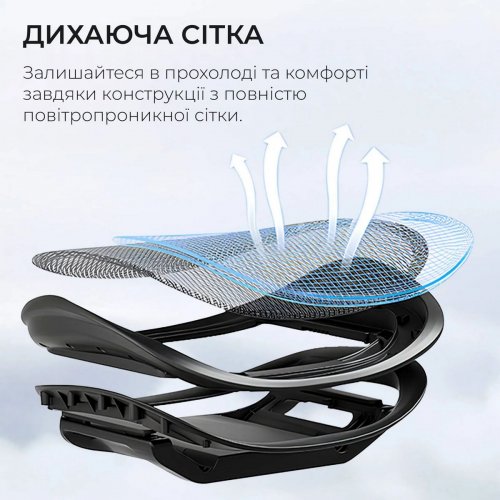 Крісло офісне Sihoo DORO C300 Pro Mesh with Footrest (DORO-C300-PRO-M101-JT) Black купити в Україні: Київ, Львів, Хмельницький, Тернопіль, Івано-Франківськ | Низька ціна, відгуки, характеристики від TELEMART фото