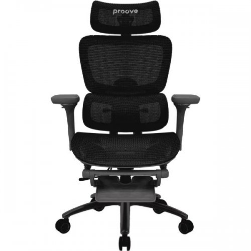 Ергономічне крісло Proove P&L (ECPL0001001) Black купити в Україні: Київ, Львів, Хмельницький, Тернопіль, Івано-Франківськ | Низька ціна, відгуки, характеристики від TELEMART фото