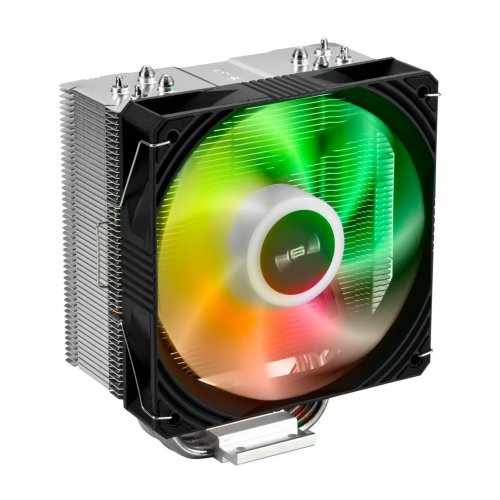 Кулер FSP NE5 ARGB Black/Silver купить в Украине: Киев, Днепр, Харьков, Одесса  | Проверка совместимости, низкая цена, отзывы, характеристики от TELEMART фото