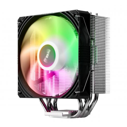 Кулер FSP NE5 ARGB Black/Silver купить в Украине: Киев, Днепр, Харьков, Одесса  | Проверка совместимости, низкая цена, отзывы, характеристики от TELEMART фото