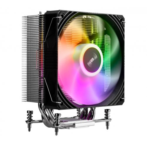 Кулер FSP NE5 ARGB Black/Silver купить в Украине: Киев, Днепр, Харьков, Одесса  | Проверка совместимости, низкая цена, отзывы, характеристики от TELEMART фото